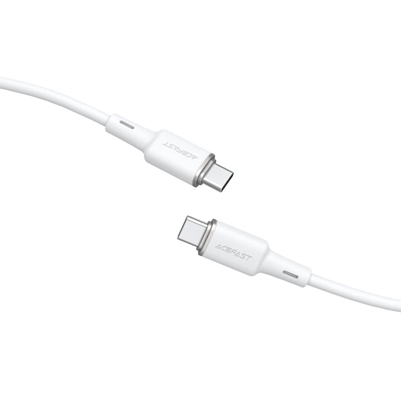 Acefast C2-03-CC USB-C - USB-C PD QC cable 60W 3A 480Mb/s 1.2m - whiteeng
