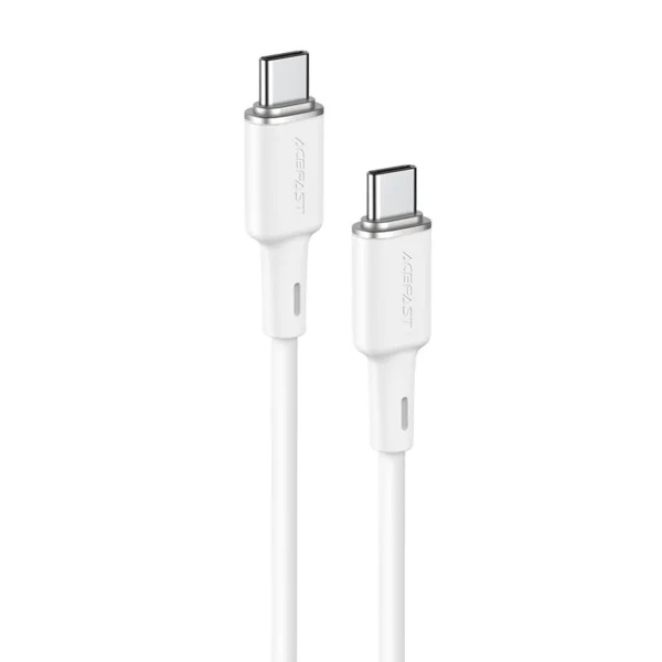 Acefast C2-03-CC USB-C - USB-C PD QC cable 60W 3A 480Mb/s 1.2m - whiteeng