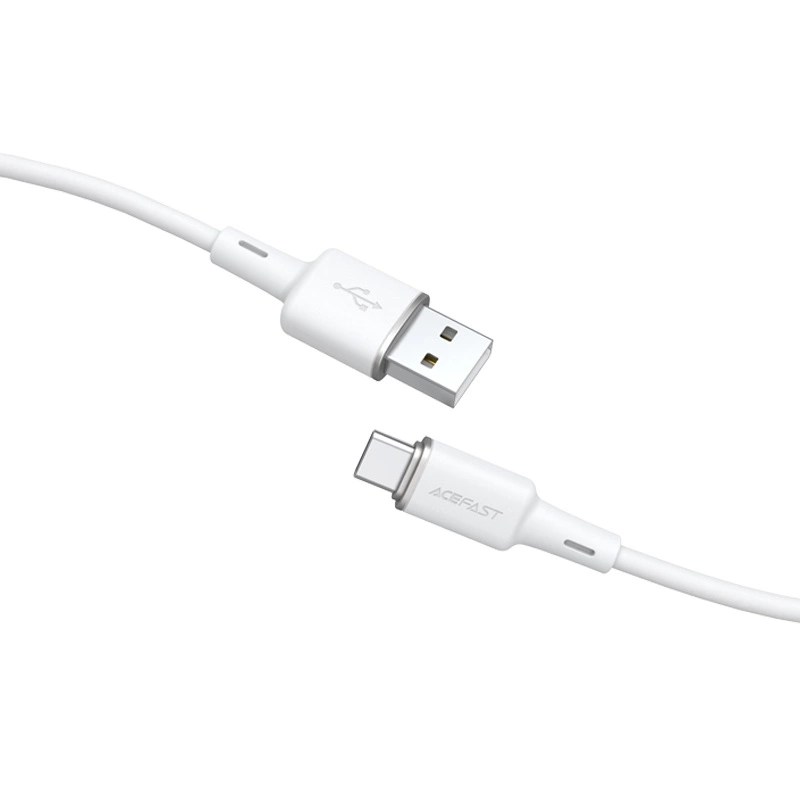 Acefast USB cable - USB Type C 1.2m, 3A white (C2-04 white)eng