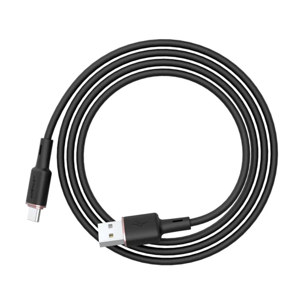 Acefast USB cable - USB Type C 1.2m, 3A white (C2-04 white)eng
