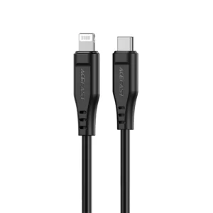 Acefast cable MFI USB Type C - Lightning 1.2m, 30W, 3A black (C3-01 black)eng