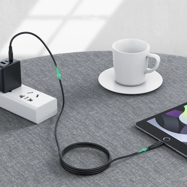 Acefast cable MFI USB Type C - Lightning 1.2m, 30W, 3A black (C3-01 black)eng