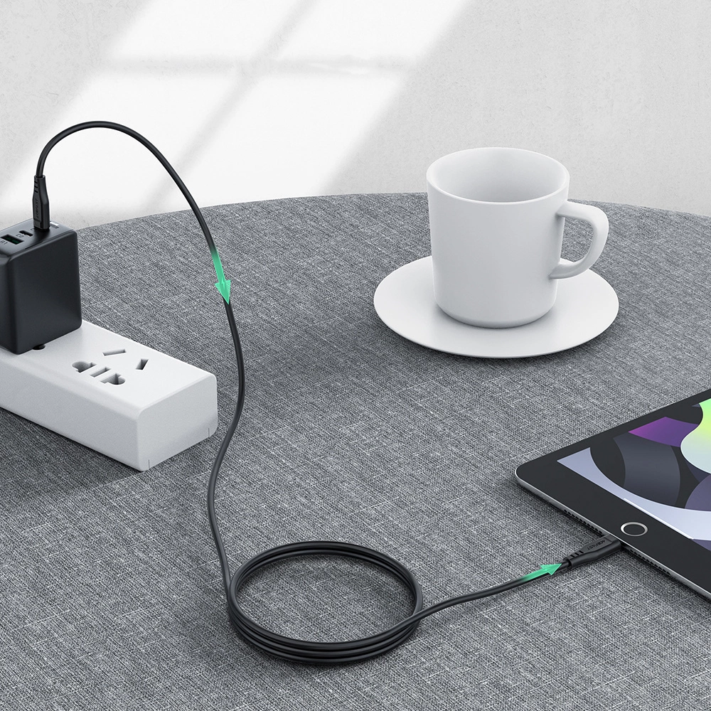 Acefast cable MFI USB Type C - Lightning 1.2m, 30W, 3A black (C3-01 black)eng