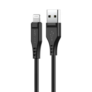 Acefast cable MFI USB - Lightning 1.2m, 2.4A black (C3-02 black)eng