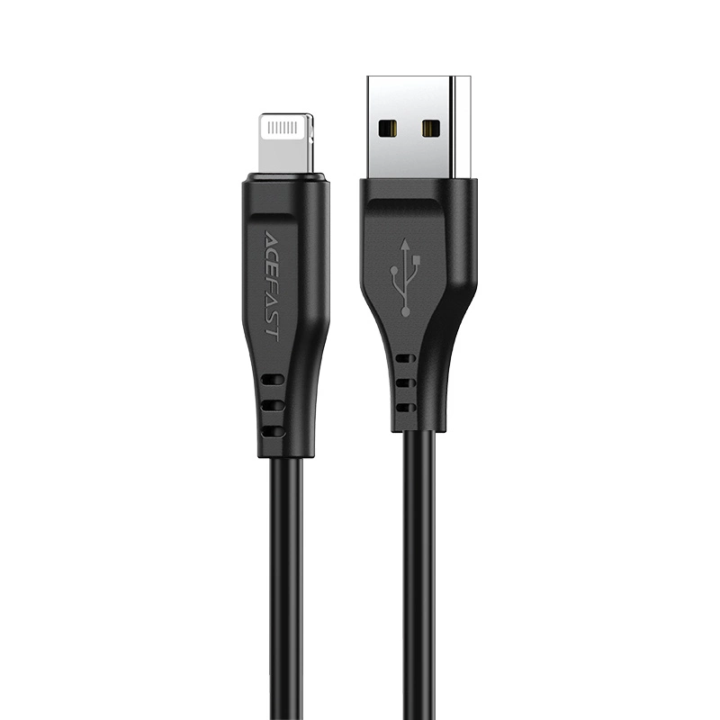 Acefast cable MFI USB - Lightning 1.2m, 2.4A black (C3-02 black)eng