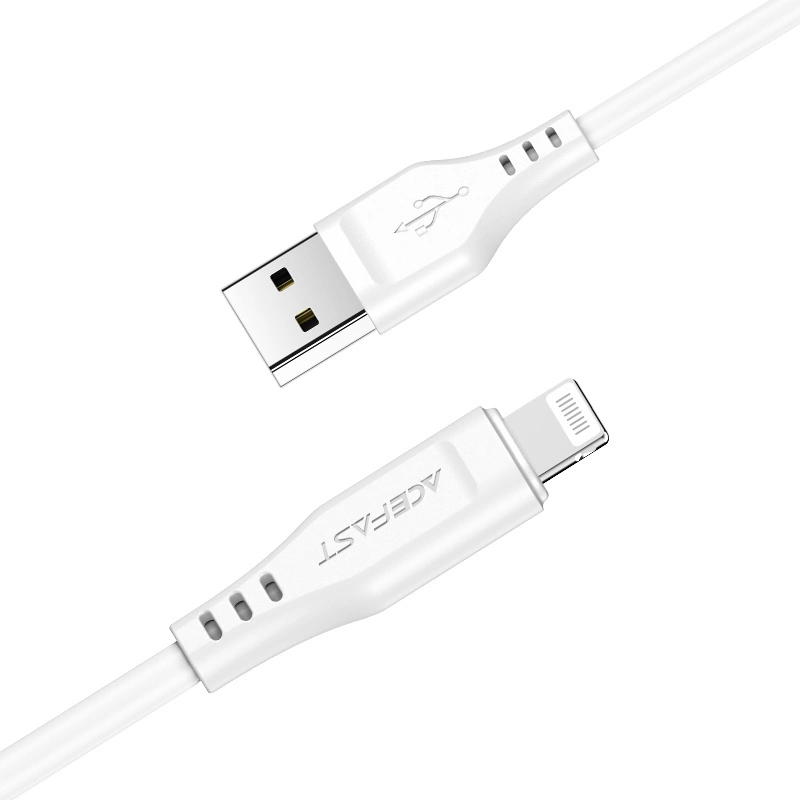 Acefast MFI USB cable - Lightning 1.2m, 2.4A white (C3-02 white)eng