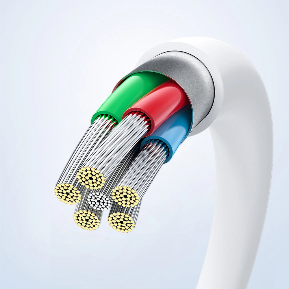 Acefast C3-03 USB-C - USB-C PD QC cable 60W 3A 480Mb/s 1.2m - whiteeng