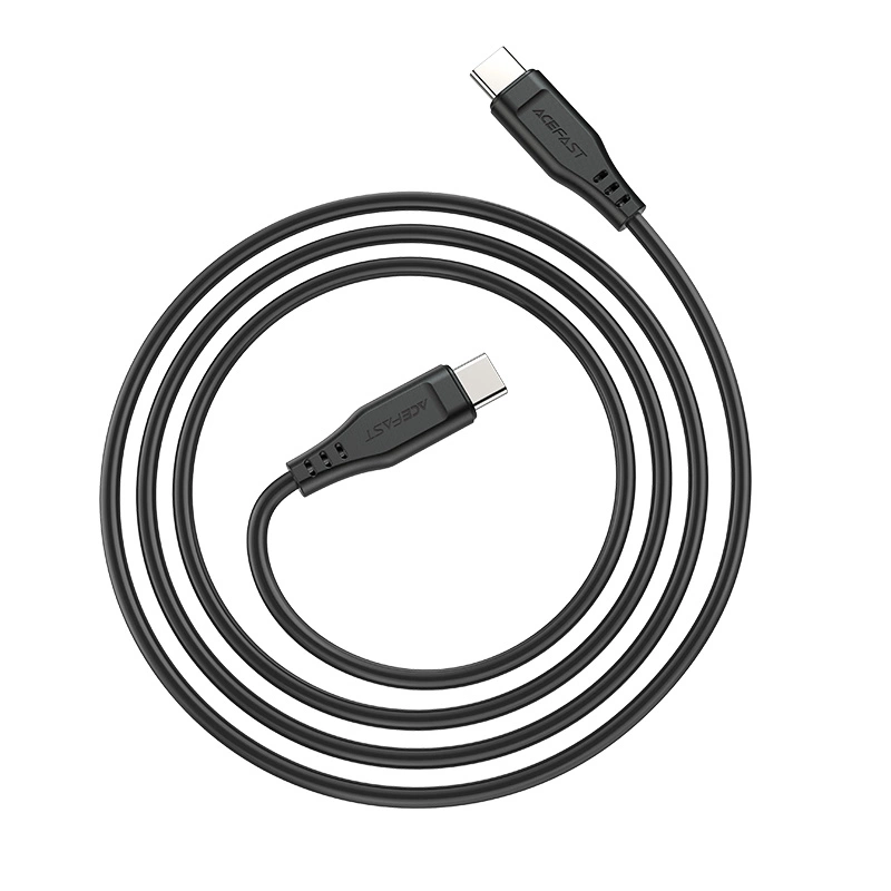 Acefast C3-03 USB-C - USB-C PD QC cable 60W 3A 480Mb/s 1.2m - whiteeng