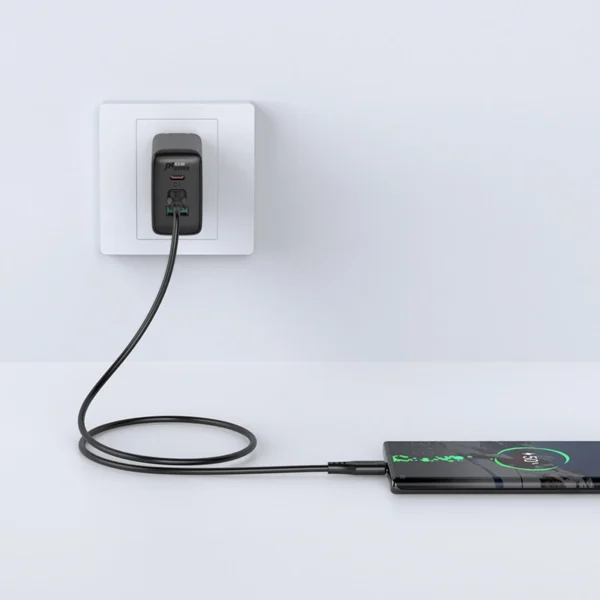 Acefast C3-03 USB-C - USB-C PD QC cable 60W 3A 480Mb/s 1.2m - whiteeng