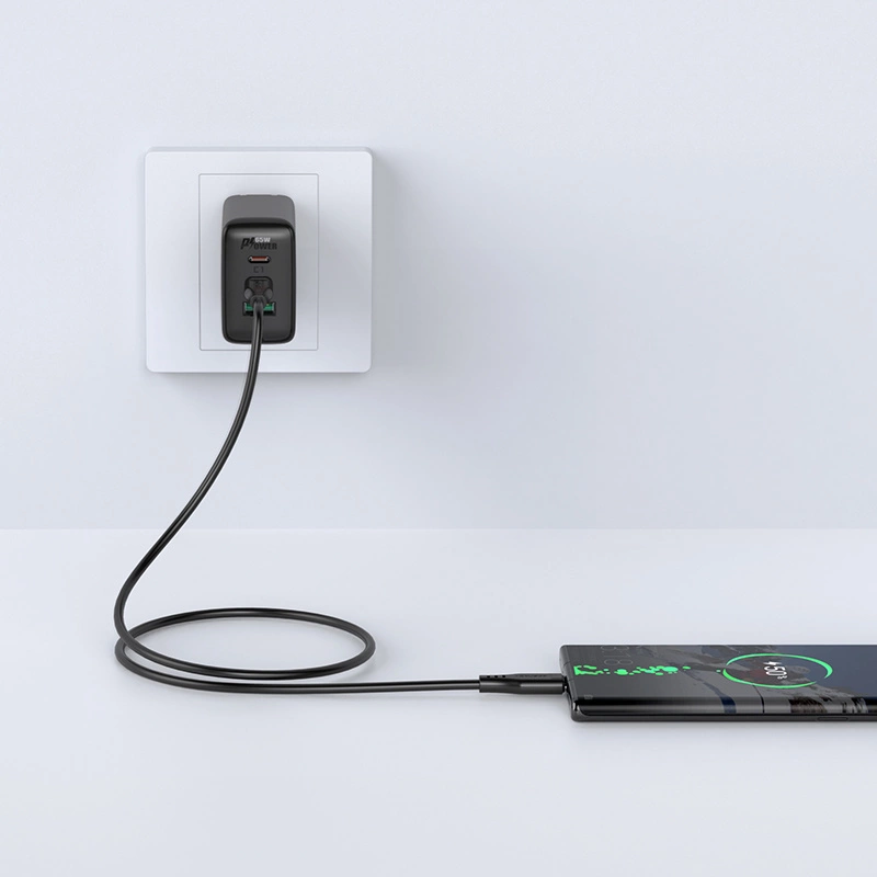 Acefast C3-03 USB-C - USB-C PD QC cable 60W 3A 480Mb/s 1.2m - whiteeng