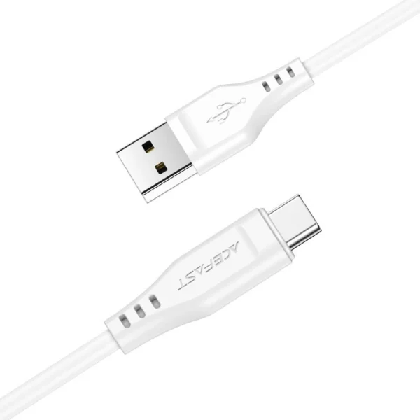 Acefast USB cable - USB Type C 1.2m, 3A black (C3-04 black)eng