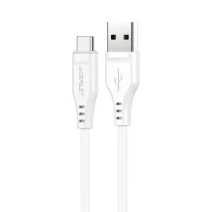 Acefast USB cable - USB Type C 1.2m, 3A white (C3-04 white)eng