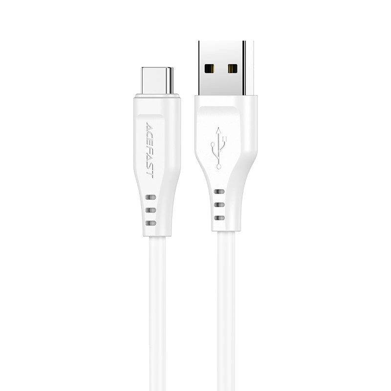 Acefast USB cable - USB Type C 1.2m, 3A white (C3-04 white)eng