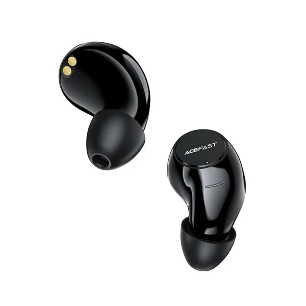 Acefast gaming in-ear wireless headphones TWS Bluetooth 5.2, cVc 8.0, aptX, SBC, AAC, 65ms delay waterproof IPX4 silver (T7 silver)eng