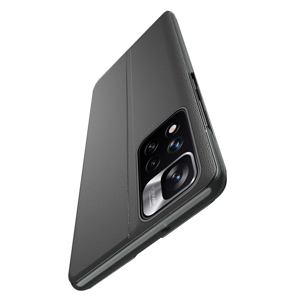 Eco Leather View Case elegant case with flip cover and stand function Xiaomi Redmi Note 11 Pro+ 5G (China) / 11 Pro 5G (China) / Mi11i HyperCharge / Poco X4 NFC 5G redeng