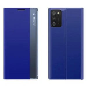 New Sleep Case cover with a stand function for Samsung Galaxy A03s (166.5) blueeng