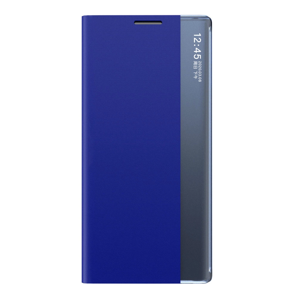 New Sleep Case cover with a stand function for Samsung Galaxy A03s (166.5) blueeng