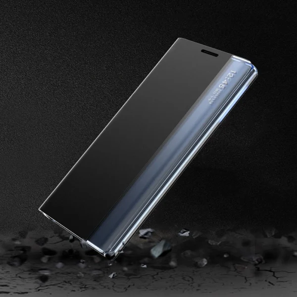 New Sleep Case cover with a stand function for Samsung Galaxy A03s (166.5) blueeng