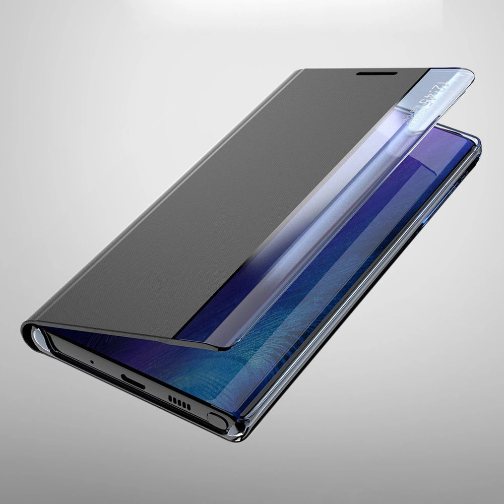 New Sleep Case cover with a stand function for Samsung Galaxy A03s (166.5) blackeng