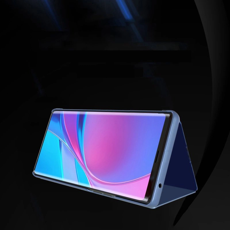 87694_2 Clear View Case flip cover for Samsung Galaxy A03s (166.5) blueeng