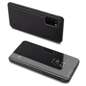 Clear View Case flip cover for Samsung Galaxy A03s (166.5) blackeng