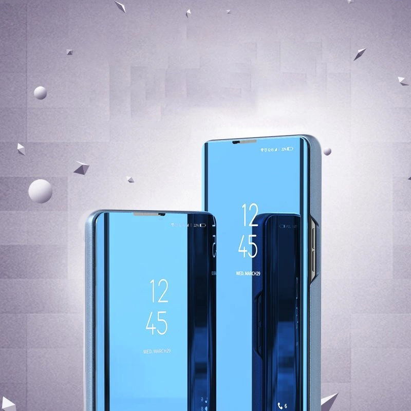 87695_3 Clear View Case flip cover for Samsung Galaxy A03s (166.5) blackeng