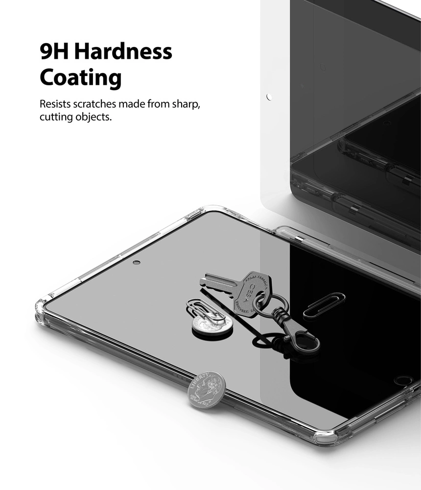 Ringke Invisible Defender ID Glass Tempered Glass for iPad 10.2 '' 2021eng