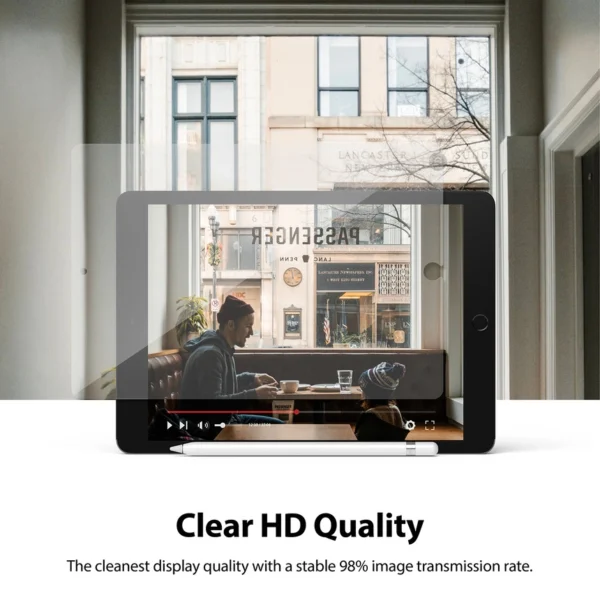 Ringke Invisible Defender ID Glass Tempered Glass for iPad 10.2 '' 2021eng