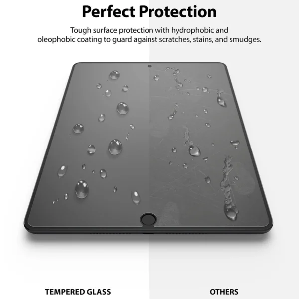 Ringke Invisible Defender ID Glass Tempered Glass for iPad 10.2 '' 2021eng