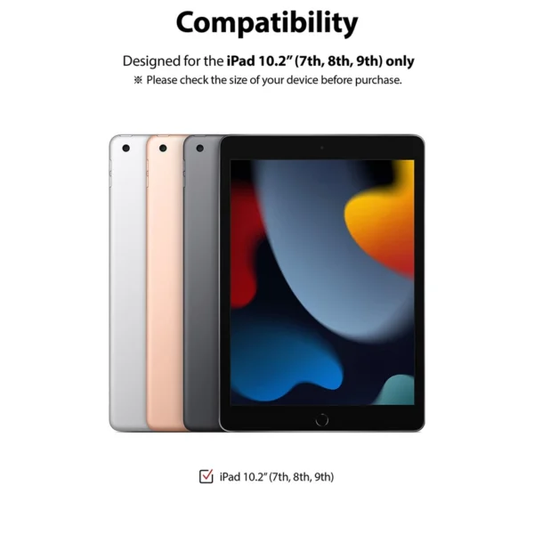Ringke Invisible Defender ID Glass Tempered Glass for iPad 10.2 '' 2021eng