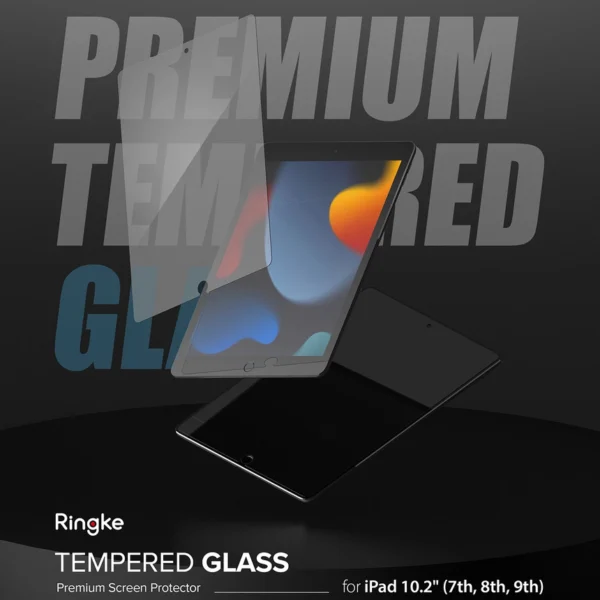 Ringke Invisible Defender ID Glass Tempered Glass for iPad 10.2 '' 2021eng