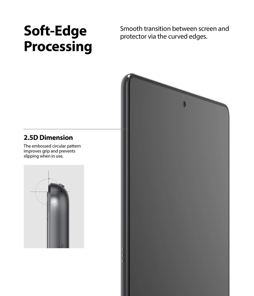 Ringke Invisible Defender ID Glass Tempered Glass for iPad 10.2 '' 2021eng
