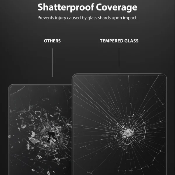 Ringke Invisible Defender ID Glass Tempered Glass for iPad 10.2 '' 2021eng