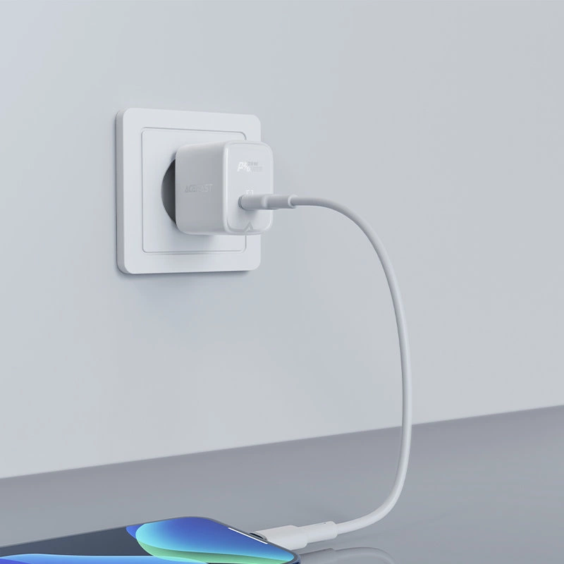 Acefast fast charger USB Type C 20W Power Delivery white (A1 EU white)eng
