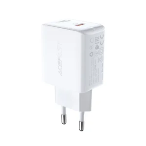 Acefast fast charger USB Type C 20W Power Delivery white (A1 EU white)eng