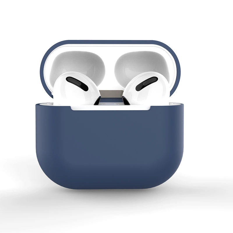 Case for AirPods 2 / AirPods 1 silicone soft cover for headphones blue (case C)eng