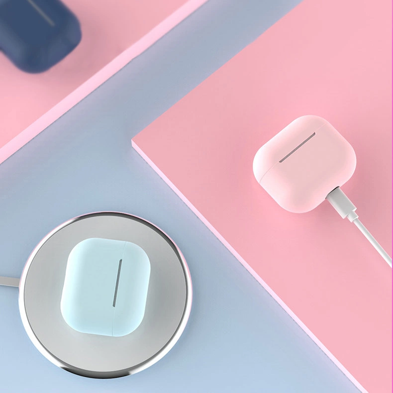 AirPods Pro Case Silicone Soft Earphone Cover White (Case C)eng