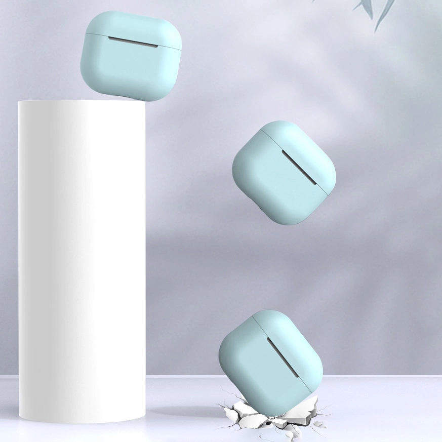 AirPods Pro Case Silicone Soft Earphone Cover White (Case C)eng