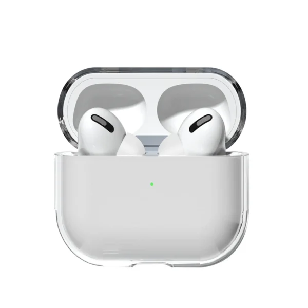 Case for AirPods Pro rigid, strong, transparent cover for headphones (case A)eng