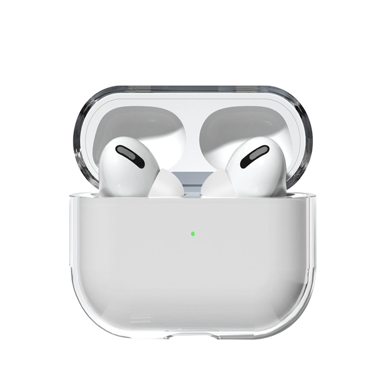 Case for AirPods Pro rigid, strong, transparent cover for headphones (case A)eng