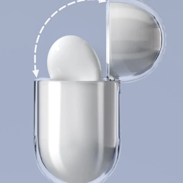 Case for AirPods Pro rigid, strong, transparent cover for headphones (case A)eng