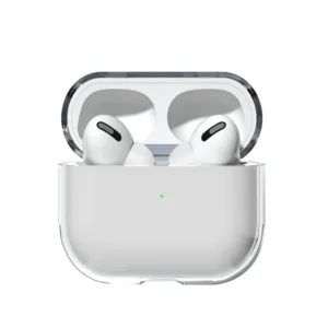 Case for AirPods 2 / AirPods 1 rigid, strong, transparent cover for headphones (case A)eng