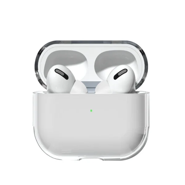 Case for AirPods 2 / AirPods 1 rigid, strong, transparent cover for headphones (case A)eng