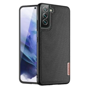 Dux Ducis Fino case cover, nylon material Samsung Galaxy S22 + (S22 Plus) blackeng