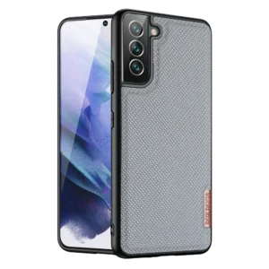 Dux Ducis Fino case is made of nylon material for Samsung Galaxy S22 + (S22 Plus) blueeng