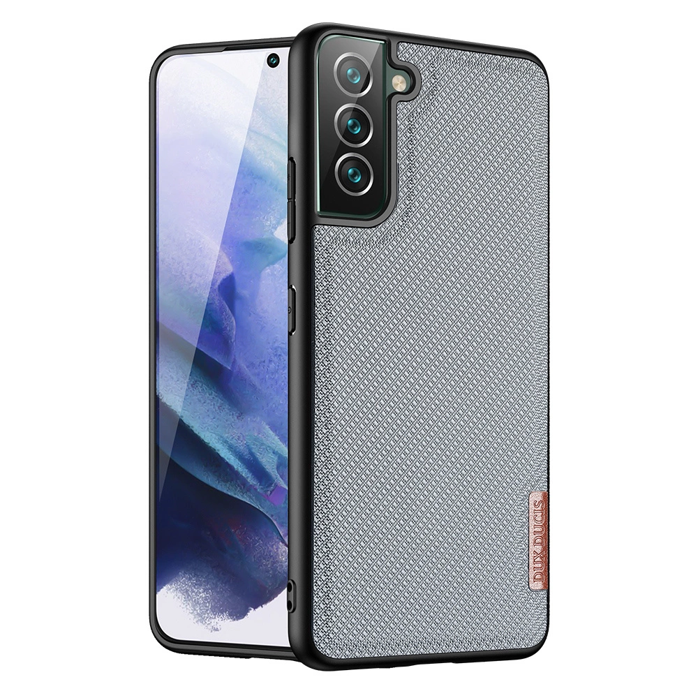 Dux Ducis Fino case is made of nylon material for Samsung Galaxy S22 + (S22 Plus) blueeng