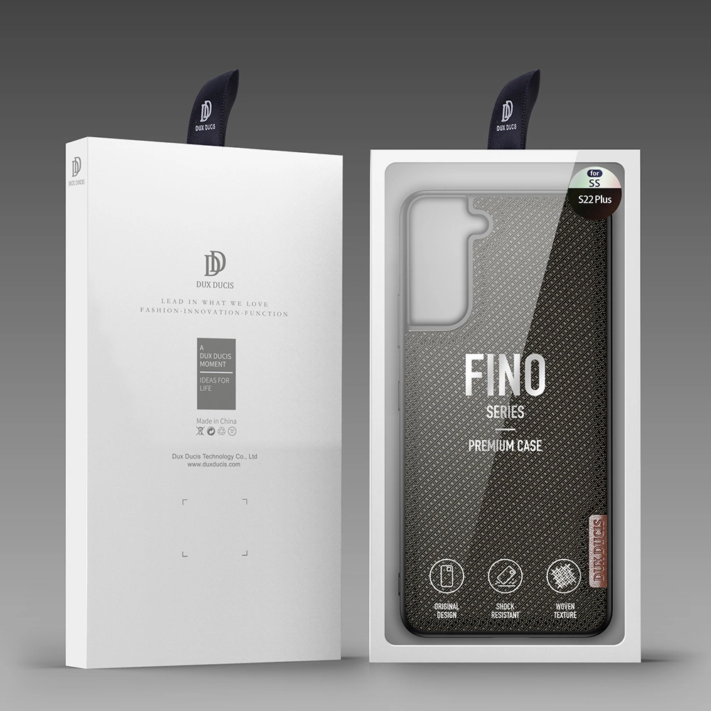 Dux Ducis Fino case is made of nylon material for Samsung Galaxy S22 + (S22 Plus) greeneng