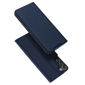 Dux Ducis Skin Pro Holster Cover Flip Cover for Samsung Galaxy S22 + (S22 Plus) blueeng