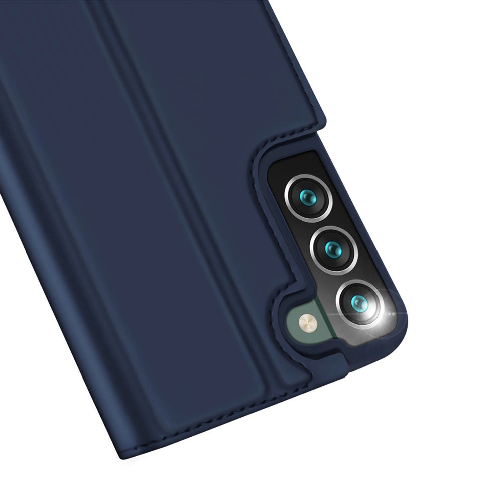 Dux Ducis Skin Pro Holster Cover Flip Cover for Samsung Galaxy S22 + (S22 Plus) blueeng
