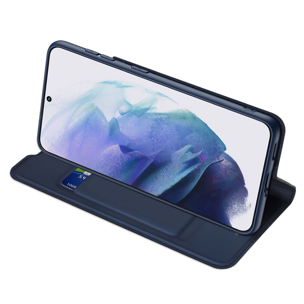 Dux Ducis Skin Pro Holster Cover Flip Cover for Samsung Galaxy S22 + (S22 Plus) blueeng